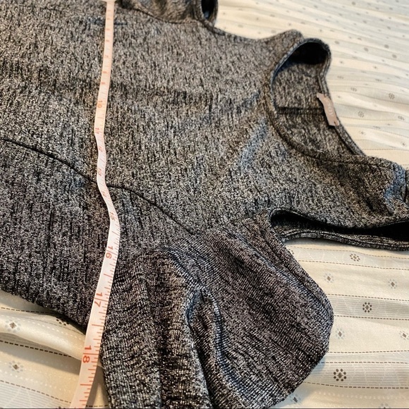 orsay dress open cold shoulder midi dress heater 3/4 sleeves size 38 Europe 6 US - Picture 9 of 14